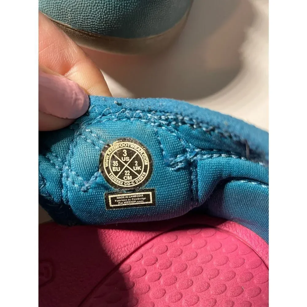 Keen Newport H2 Sandal Deep Lagoon Sz 3